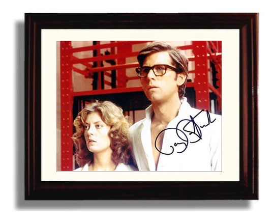 The Rocky Horror Picture Show - Barry Bostwick - Brad Majors - Awkward arrival stance movie wall art 8x10 Beveled Frame