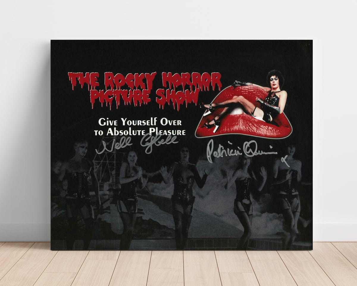 The Rocky Horror Picture Show - Nell Campbell - Columbia - and Patricia Quinn - Magenta - Cult stage energy movie wall art 16x20 Unframed Print