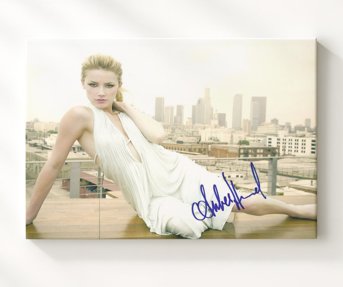 The Rum Diary - Amber Heard - Chenault - Sunlit chaise lounge movie wall art 8x10 Beveled Frame