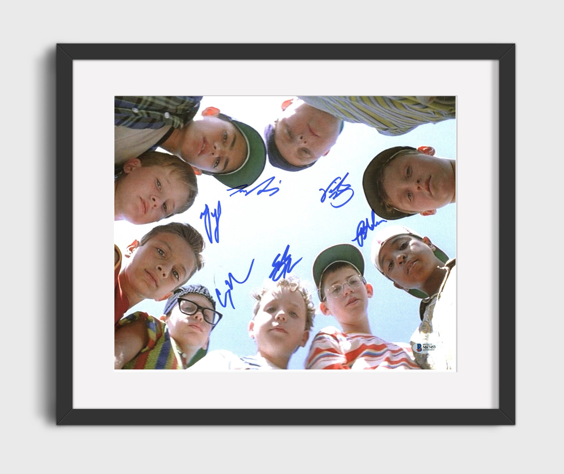 The Sandlot - Smalls and Benny Crew Backyard Legends Forever movie wall art 16x20 Gallery Frame