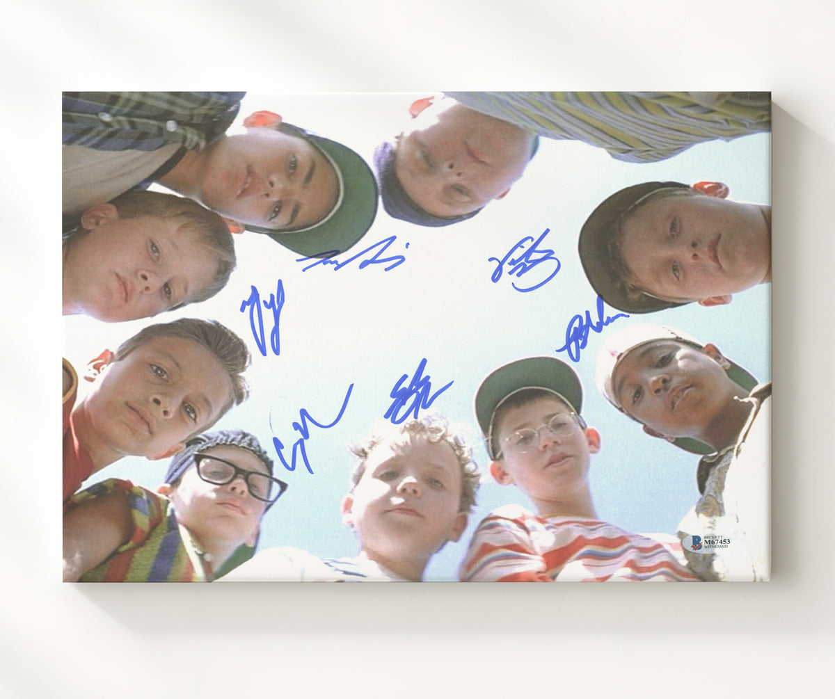 The Sandlot - Smalls and Benny Crew Backyard Legends Forever movie wall art 20x24 Canvas