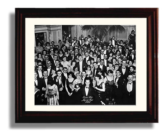 The Shining - Jack Nicholson - Eternal party guest movie wall art 8x10 Beveled Frame