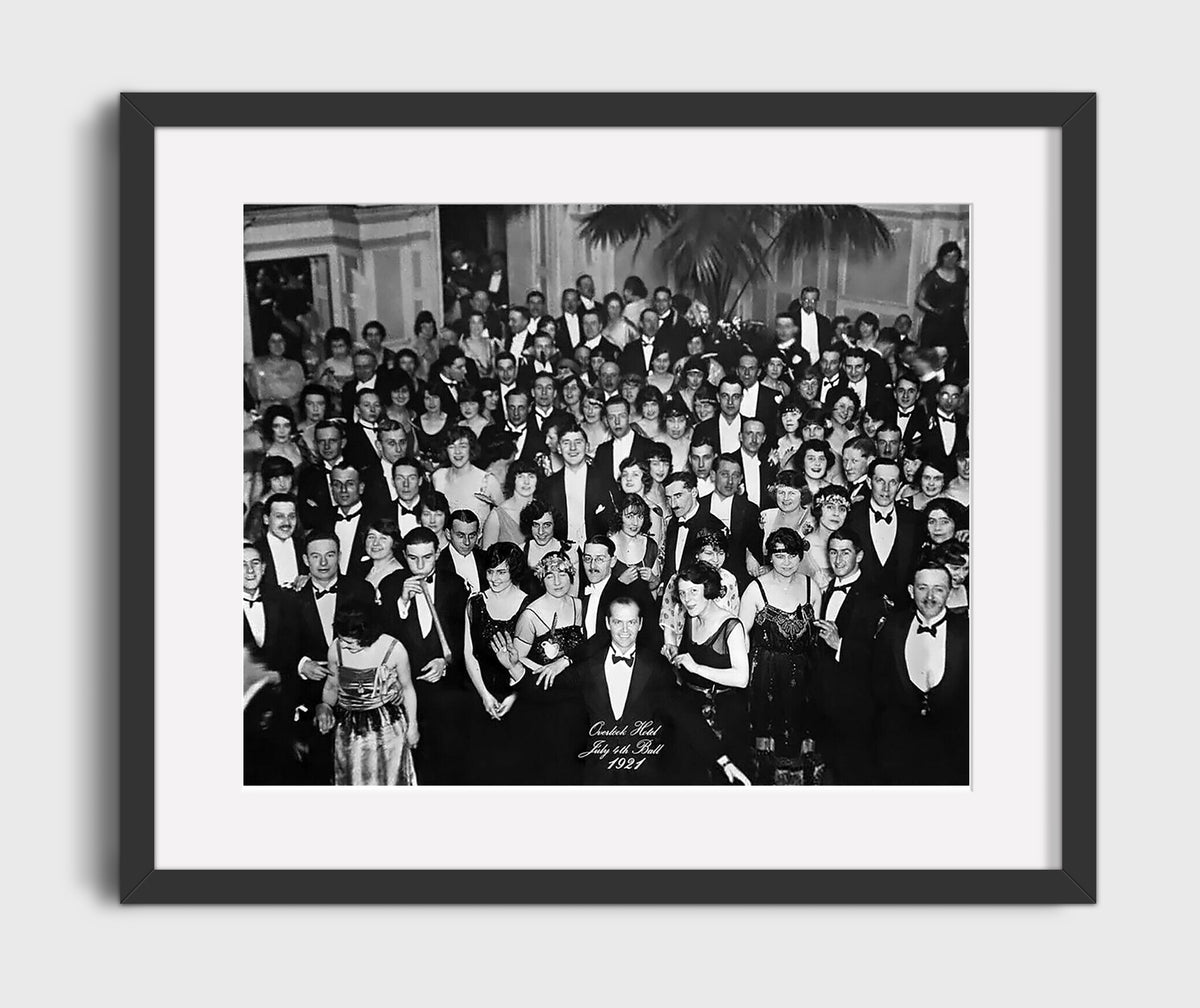 The Shining - Jack Nicholson - Eternal party guest movie wall art 16x20 Gallery Frame