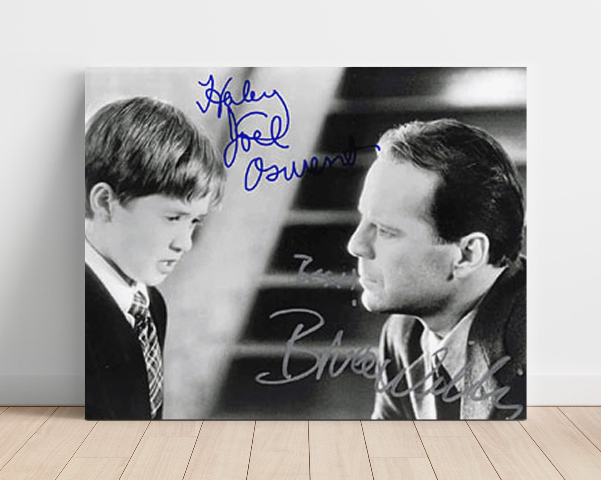 The Sixth Sense - Bruce Willis and Haley Joel Osment - I see dead people Vintage Movie Wall Art - 16x20 Unframed Print movie decor