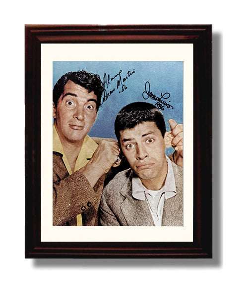The Stooge - Dean Martin - Bill Miller and Jerry Lewis - Ted Rogers - Comedy Legends movie wall art 8x10 Beveled Frame