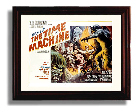 The Time Machine - Rod Taylor - George - Classic Sci-Fi Poster Scene movie wall art 8x10 Beveled Frame