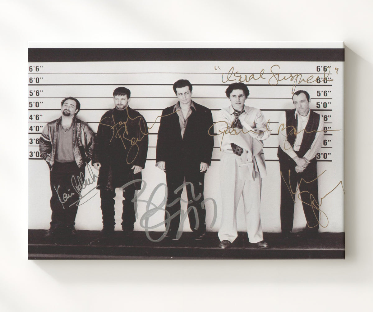The Usual Suspects - Kevin Spacey - Verbal - Ensemble Cast Lineup movie wall art 20x24 Canvas