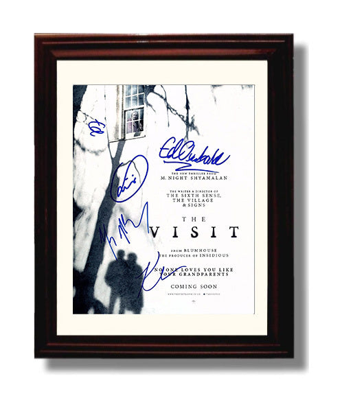 The Visit - Ensemble Cast Grandparent Horror Reveal movie wall art 8x10 Beveled Frame