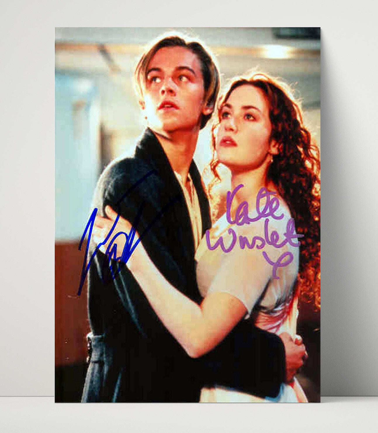 Titanic - Leonardo DiCaprio - Jack - Kate Winslet - Rose - Stern Embrace Scene movie wall art 16x20 Unframed Print