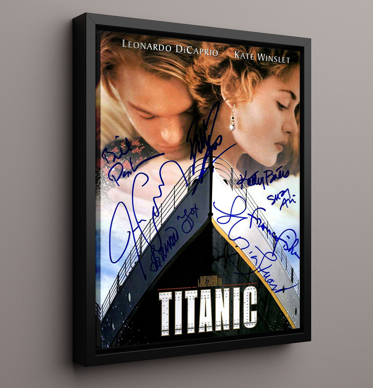 Titanic Cast - Eternal Voyage movie wall art 16x20 Gallery Frame