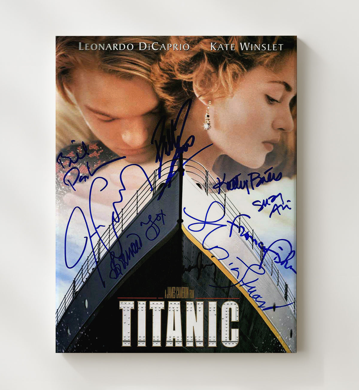 Titanic Cast - Eternal Voyage movie wall art 20x24 Canvas