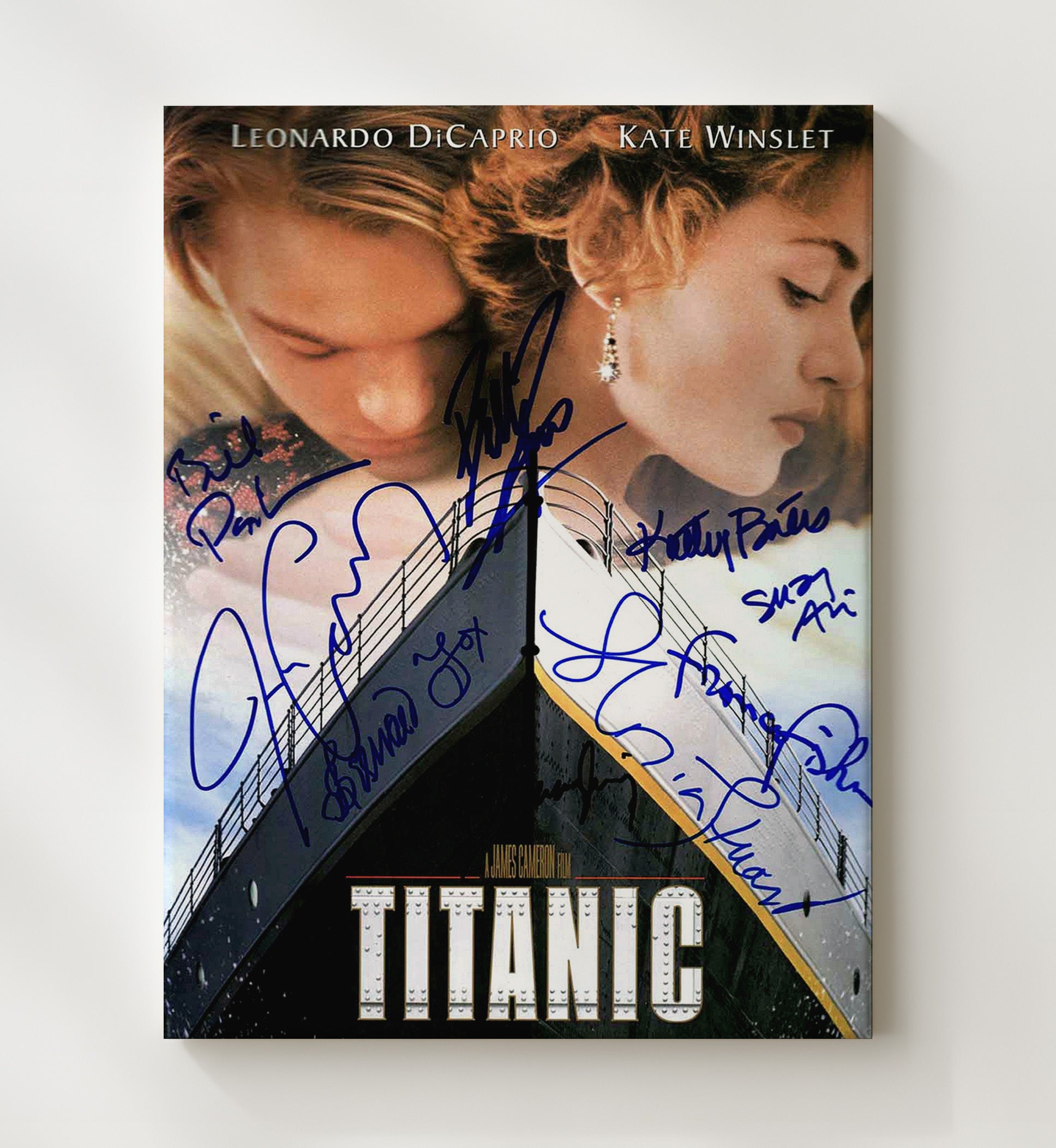 Titanic Cast - Eternal Voyage movie wall art 20x24 Canvas