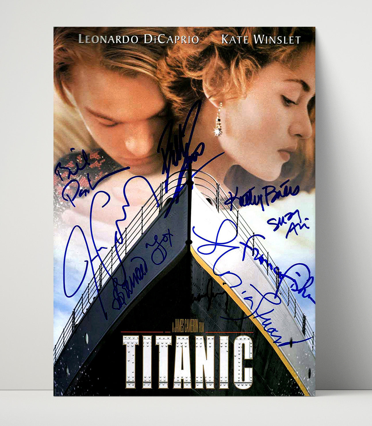 Titanic Cast - Eternal Voyage movie wall art 16x20 Unframed Print