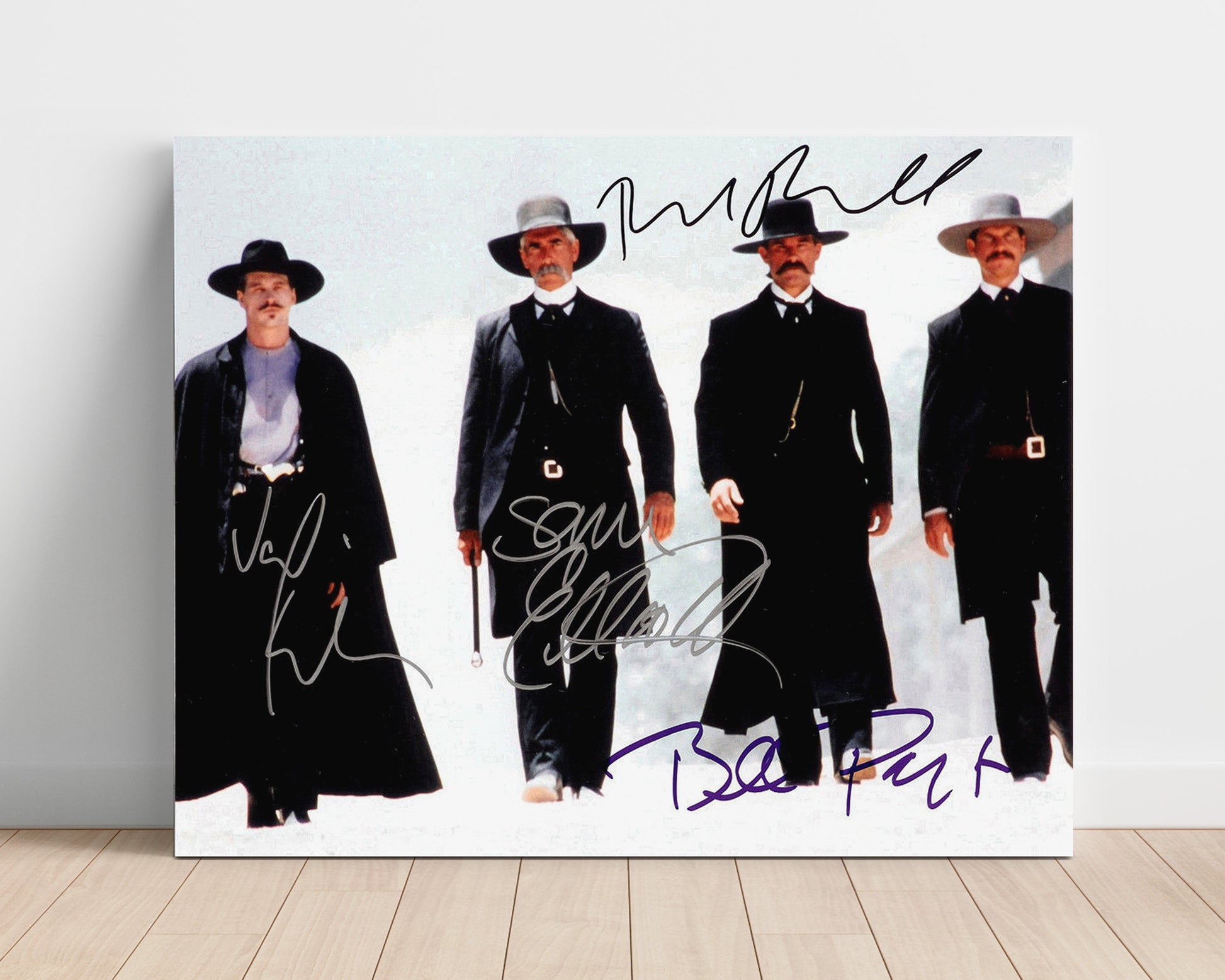 Tombstone - Cast - Hells coming with me movie wall art 16x20 Unframed Print