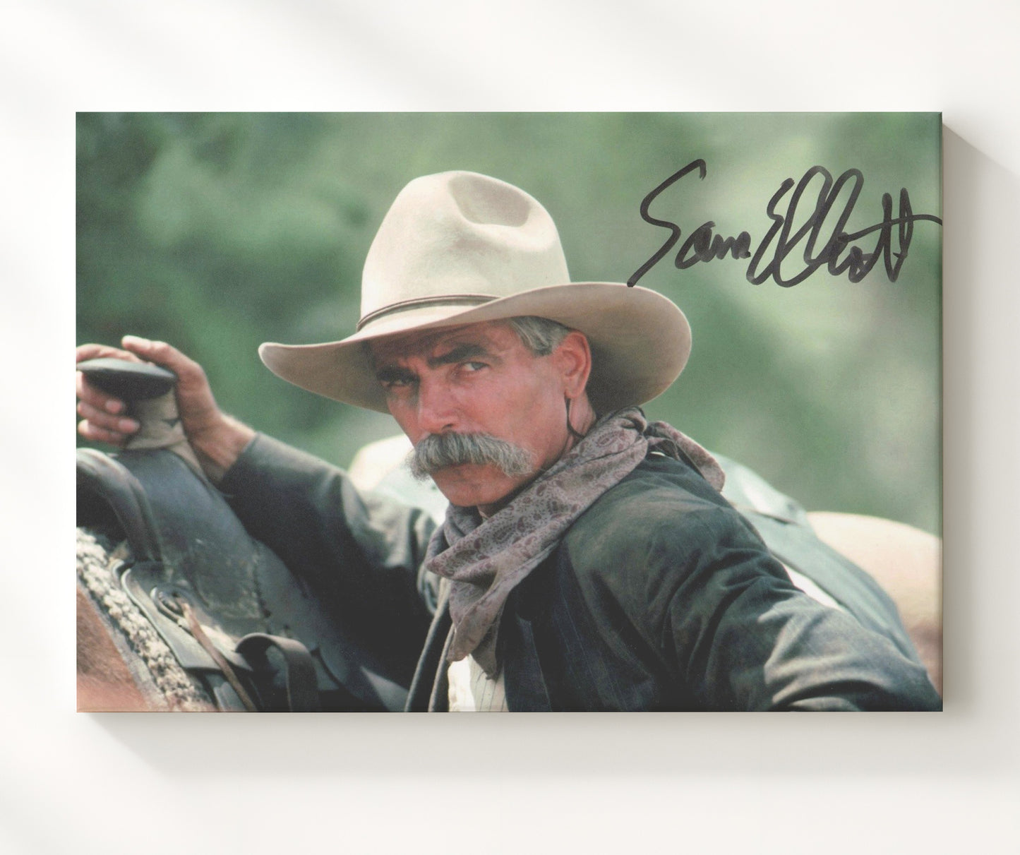 Tombstone - Sam Elliott - Virgil Earp - Gunslinger Stare Vintage Movie Wall Art - 20x24 Canvas movie decor
