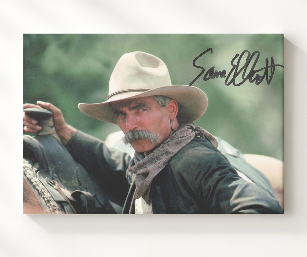 Tombstone - Sam Elliott - Virgil Earp - Gunslinger Stare movie wall art 20x24 Canvas