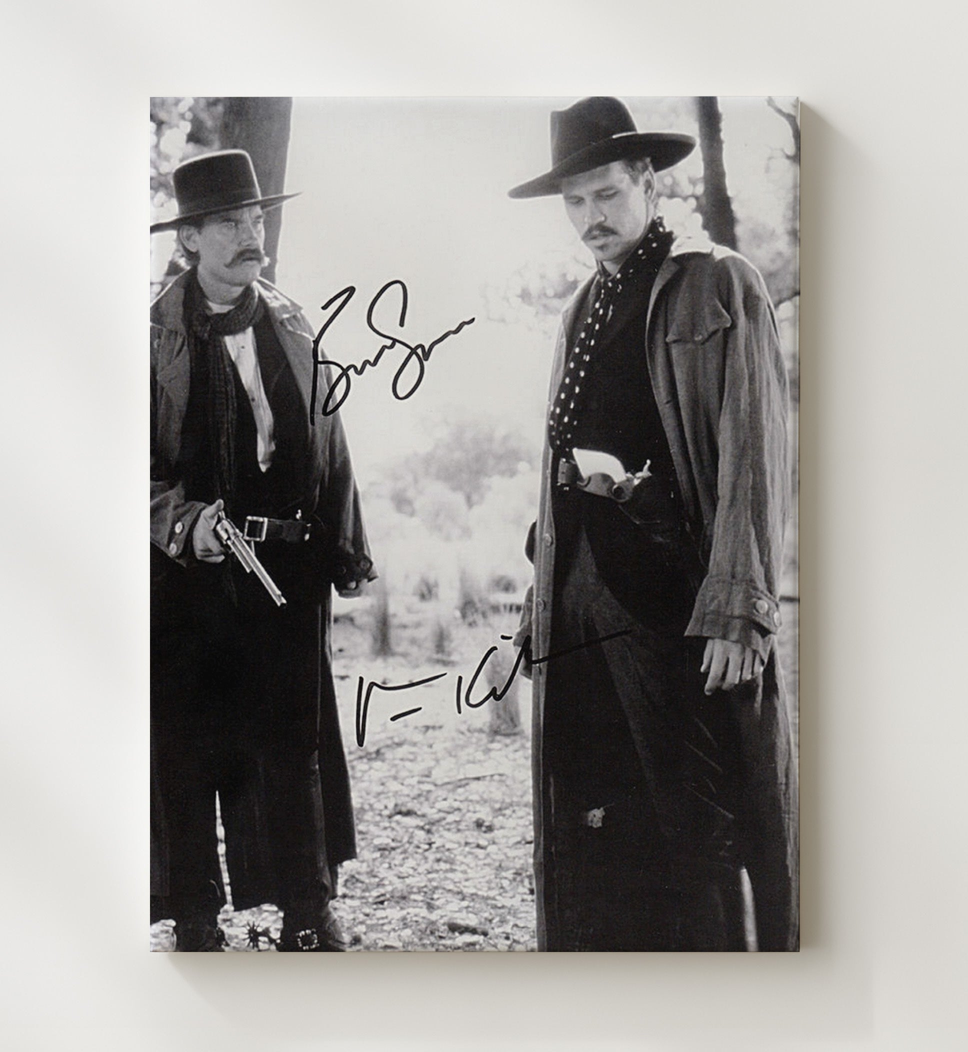 Tombstone - Western Showdown movie wall art 20x24 Canvas