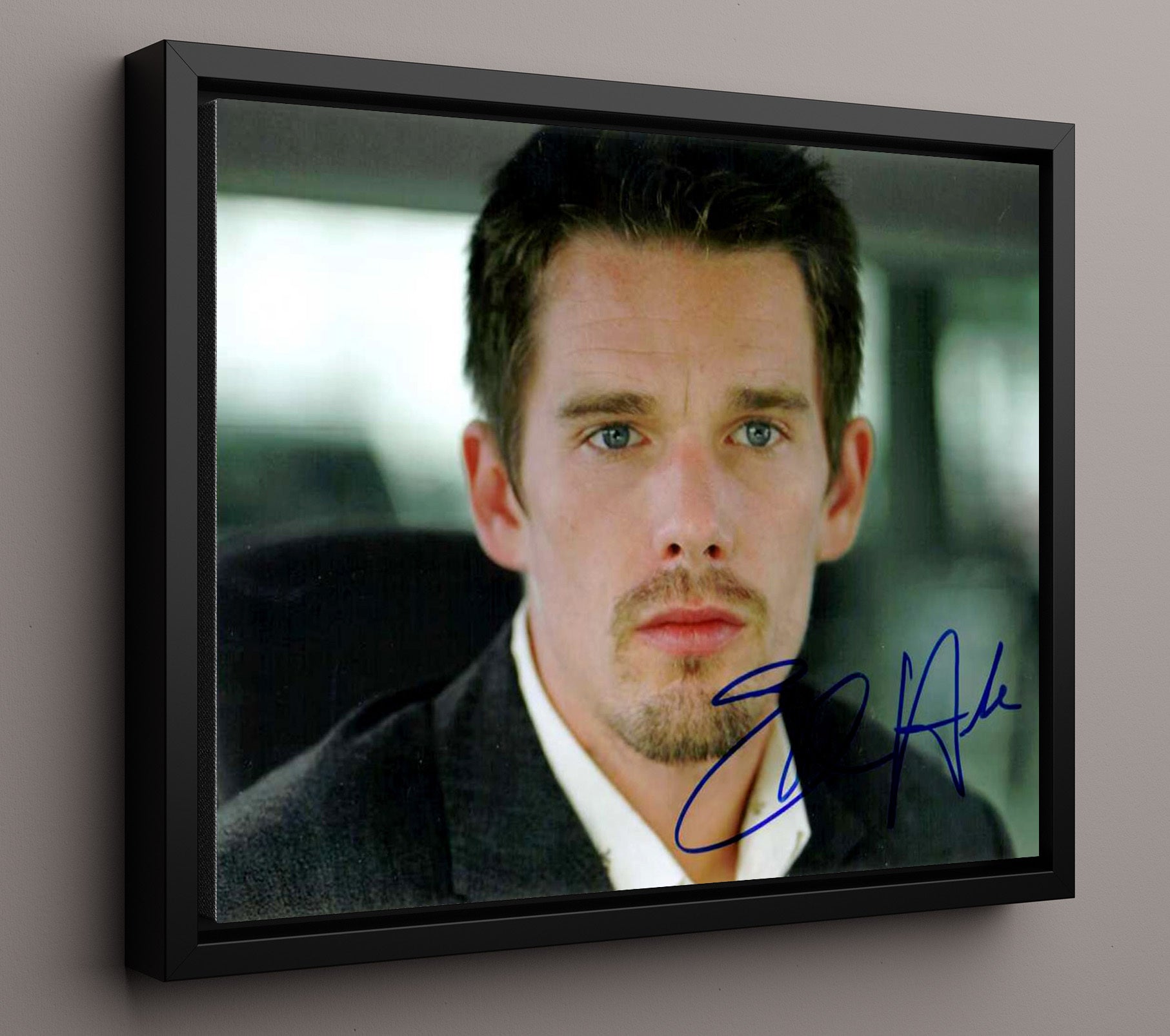 Training Day - Ethan Hawke - Jake Hoyt - Rookie moral conflict Vintage Movie Wall Art - 16x20 Framed Canvas movie decor