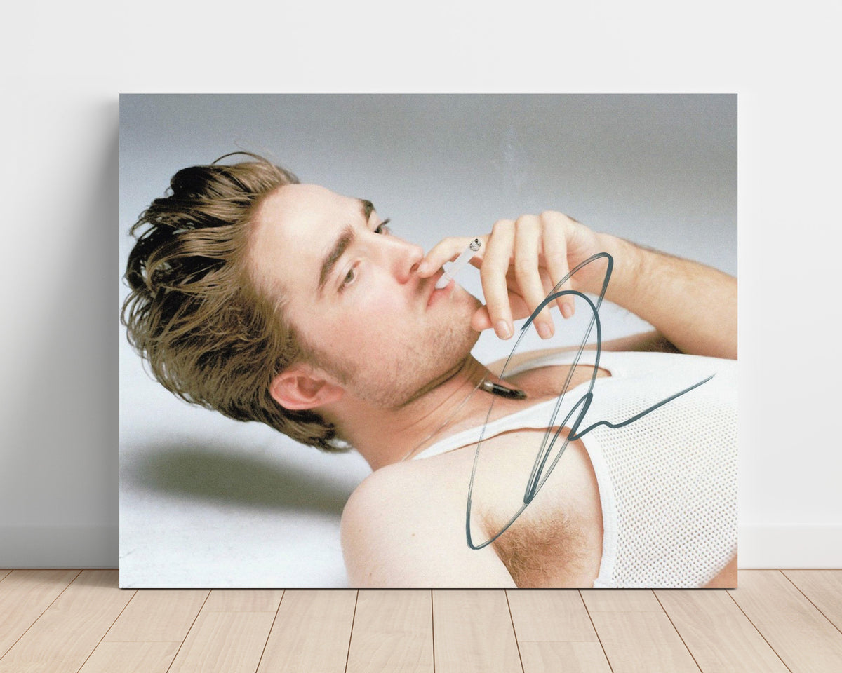 Twilight - Robert Pattinson - Edward Cullen - Smoking Photograph movie wall art 16x20 Unframed Print