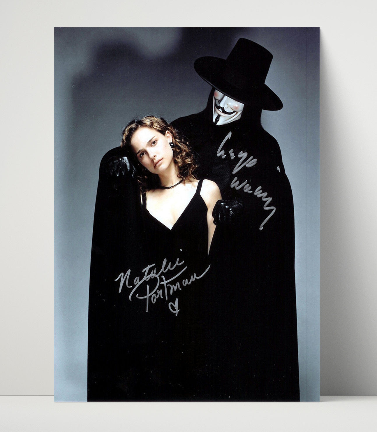 V for Vendetta - Hugo Weaving - VNatalie Portman - EveyMasked Vigilante Reveal Vintage Movie Wall Art - 16x20 Unframed Print movie decor