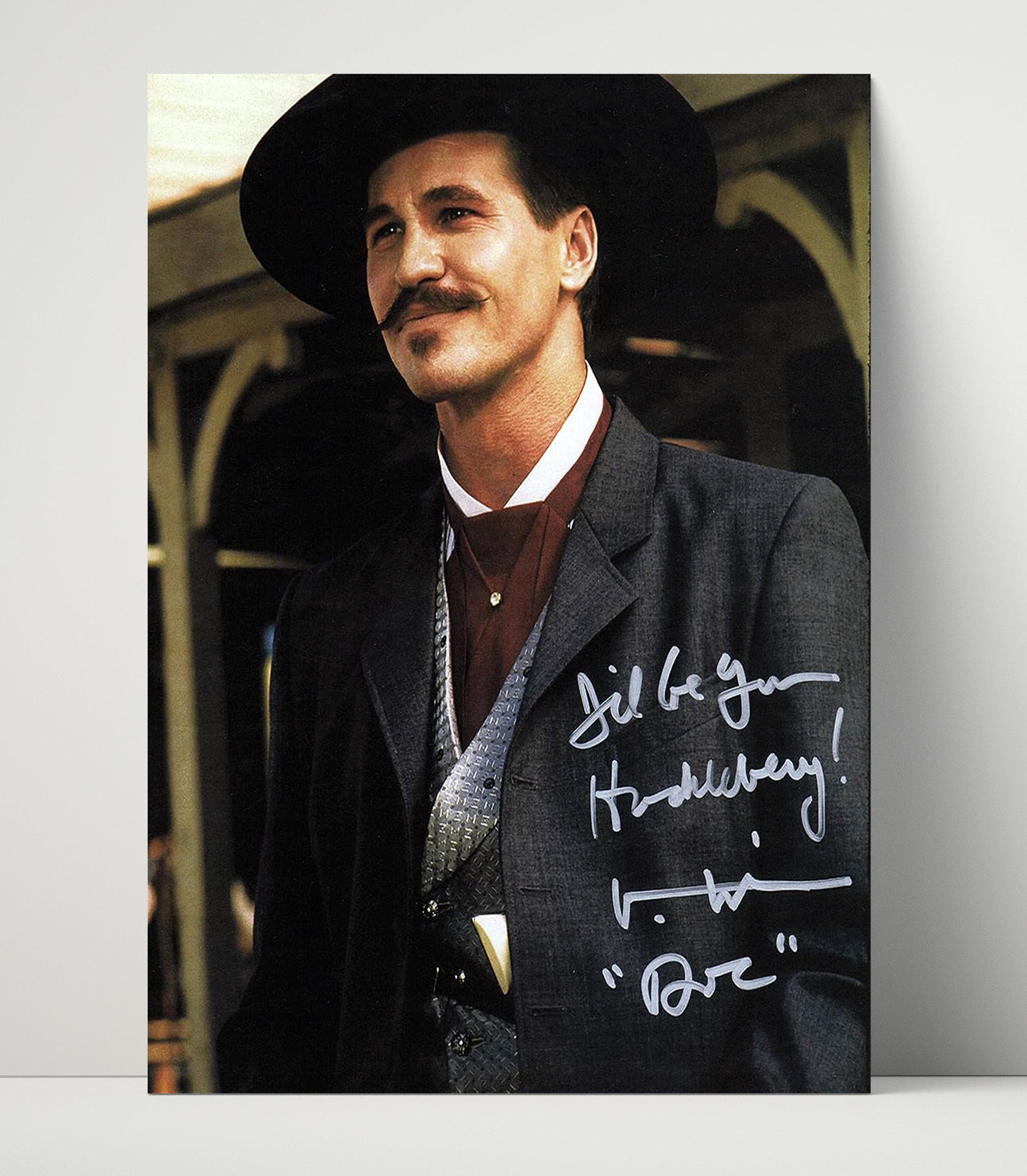 Val Kilmer - Tombstone Doc Holliday Western Suit Portrait Vintage Movie Wall Art - 16x20 Unframed Print movie decor