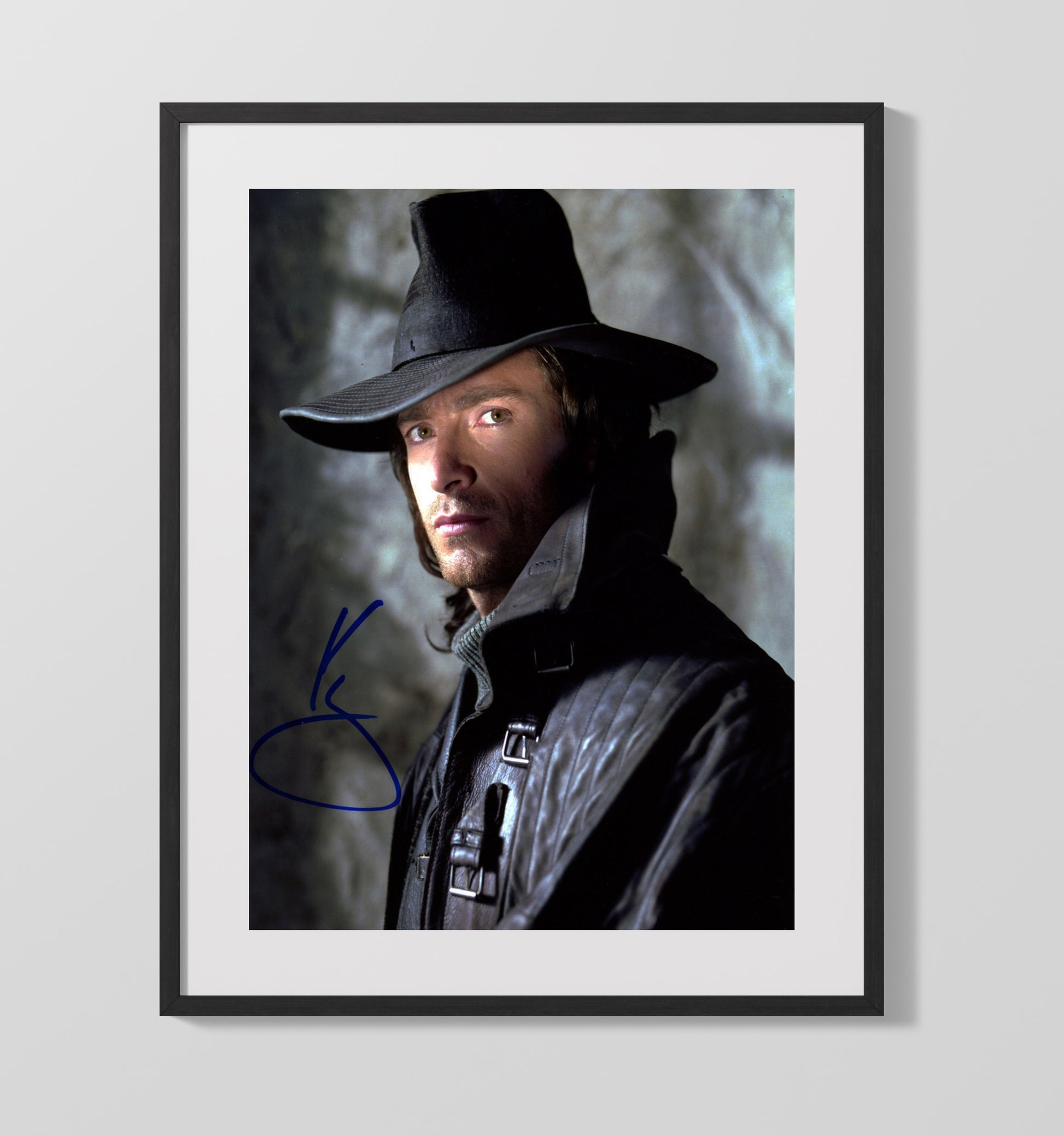 Van Helsing - Hugh Jackman - Van Helsing - Monster Hunter Shadow Photograph movie wall art 16x20 Gallery Frame