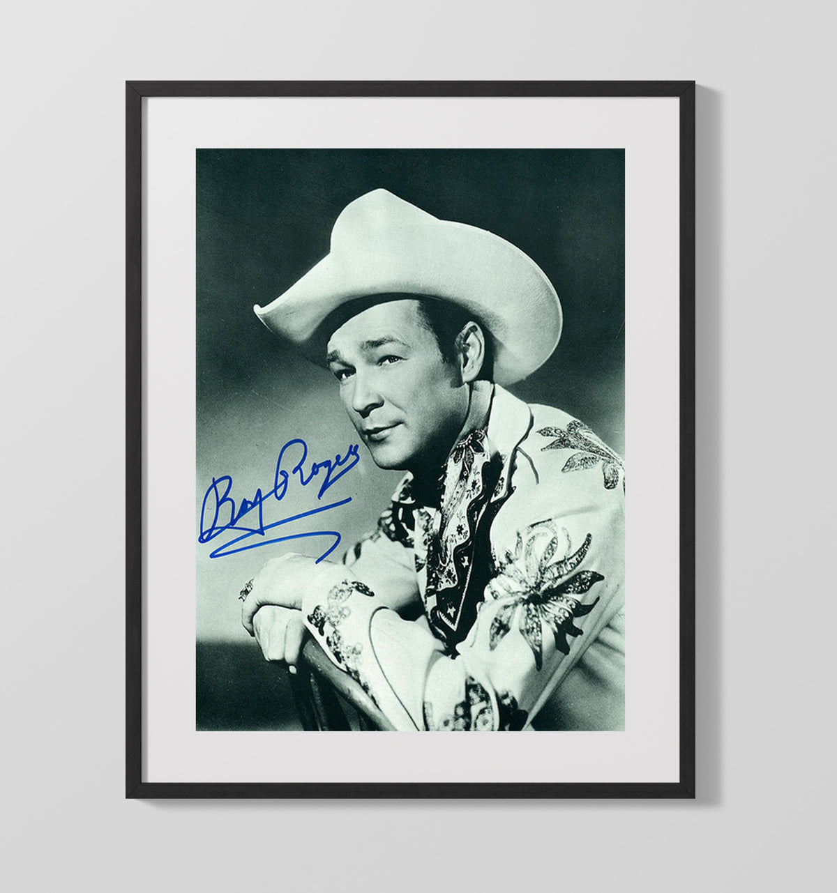 Western Classics - Roy Rogers - Cowboy - Saddle Ready movie wall art 16x20 Gallery Frame