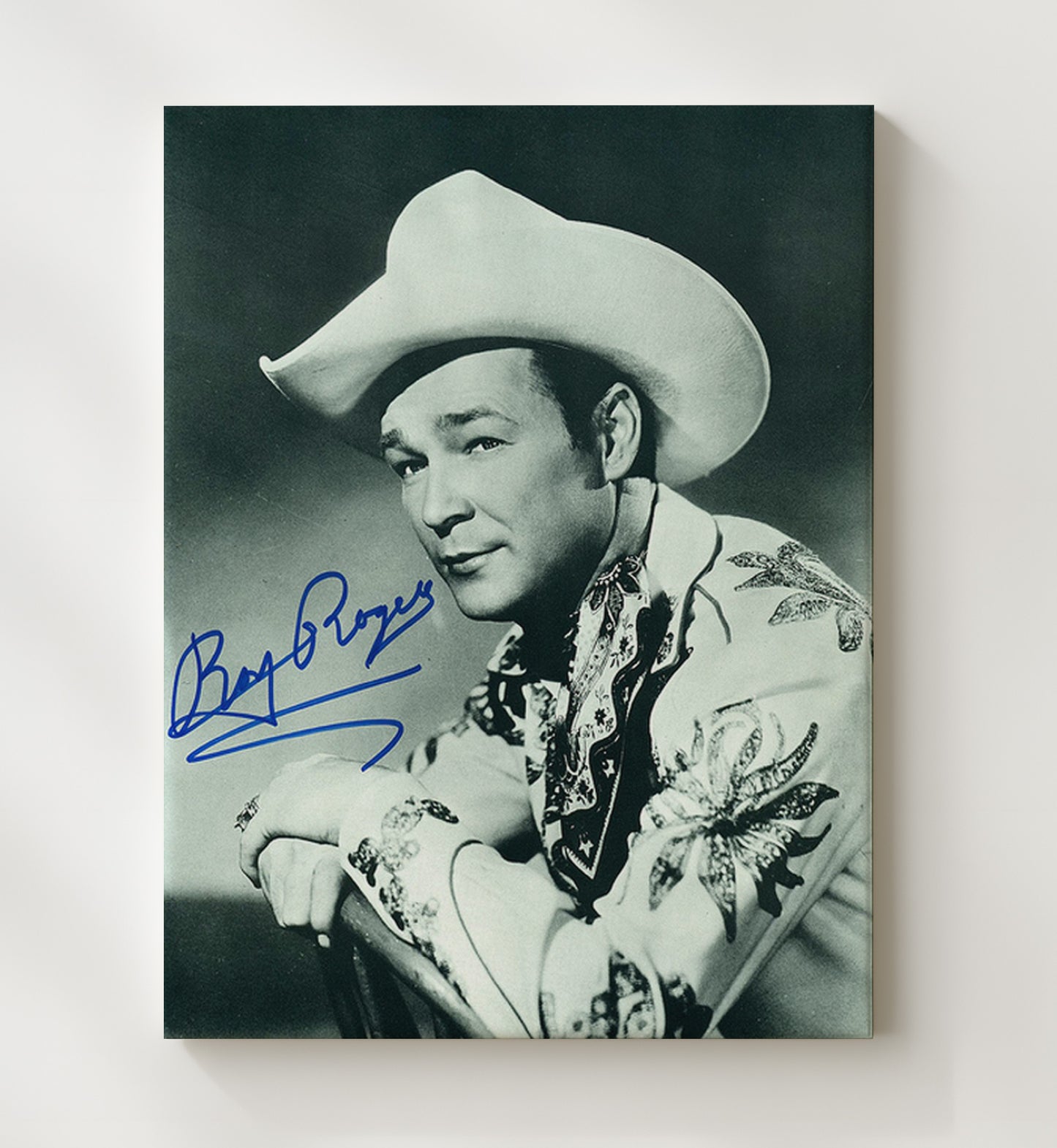 Western Classics - Roy Rogers - Cowboy - Saddle Ready movie wall art 20x24 Canvas