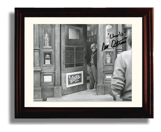 Willy Wonka - Ostrum - Charlie - Pure Imagination Starts Vintage Movie Wall Art - 8x10 Beveled Frame movie decor