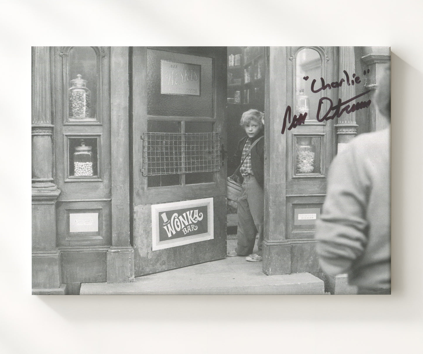 Willy Wonka - Ostrum - Charlie - Pure Imagination Starts movie wall art 20x24 Canvas