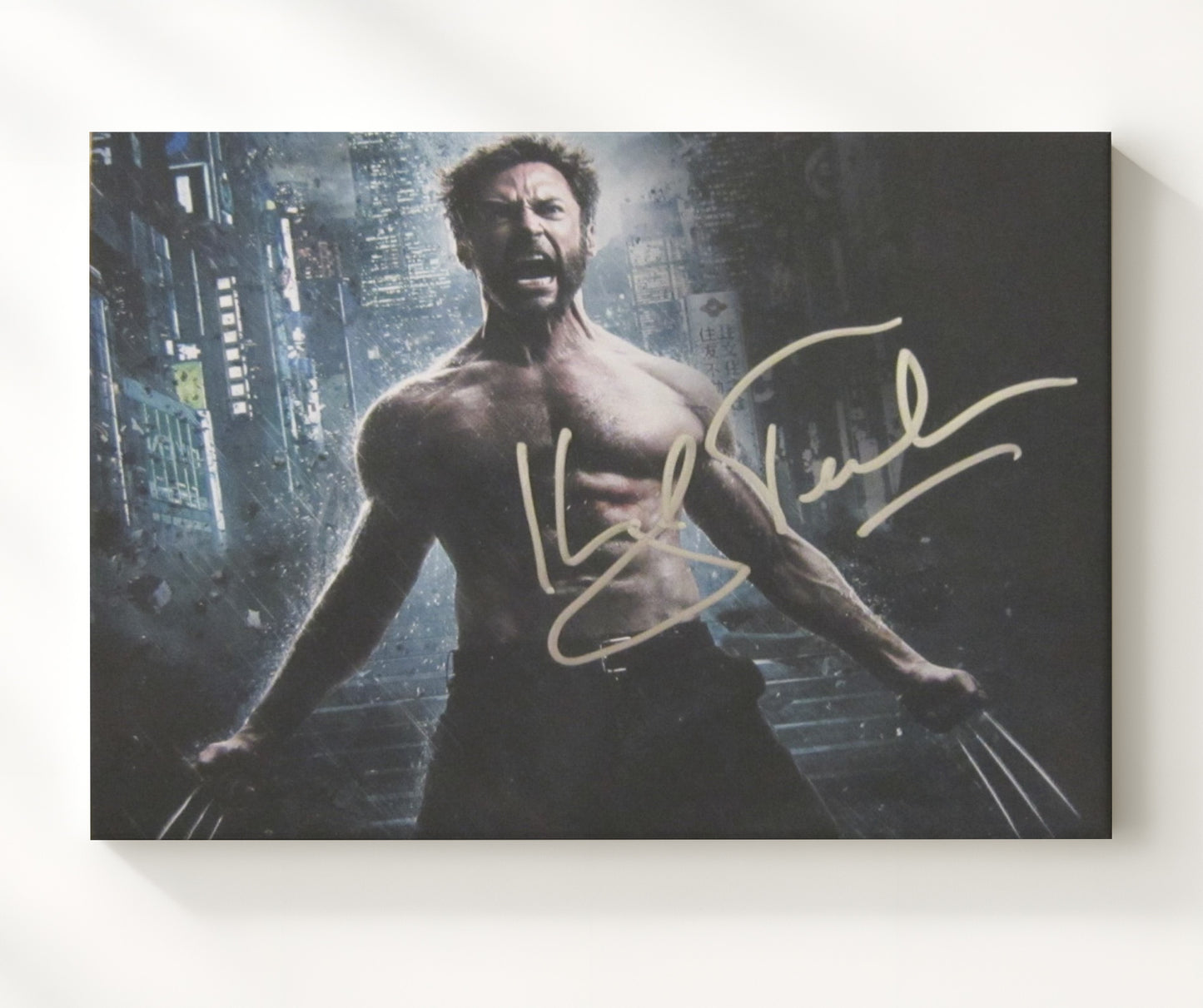 X-Men - Hugh Jackman - Wolverine - Berserker rage unleashed movie wall art 20x24 Canvas