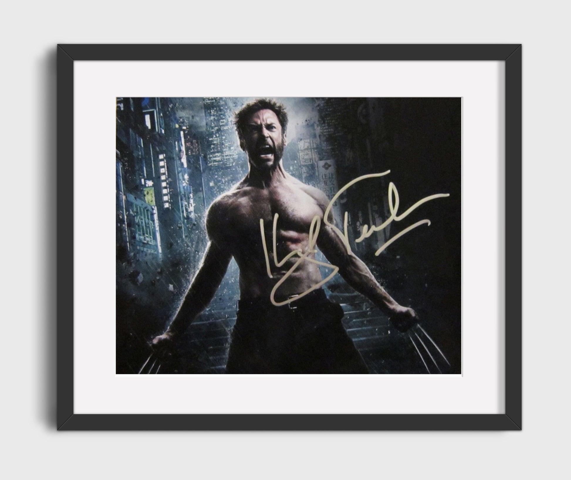X-Men - Hugh Jackman - Wolverine - Berserker rage unleashed movie wall art 16x20 Gallery Frame