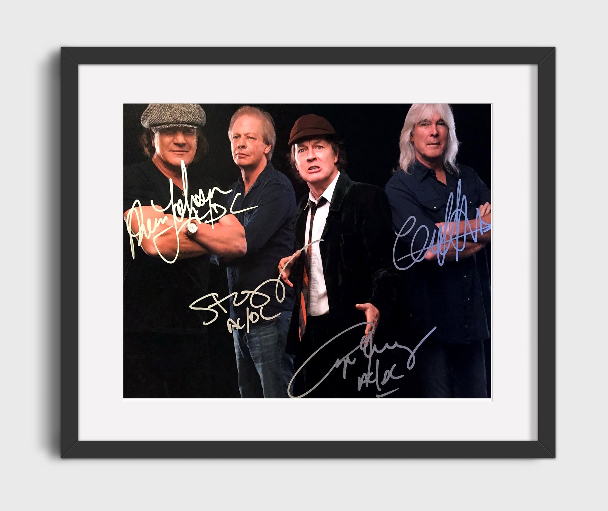 AC-DC - Rock or Bust s - Vintage Music Wall Art - 16x20 Gallery Frame music decor