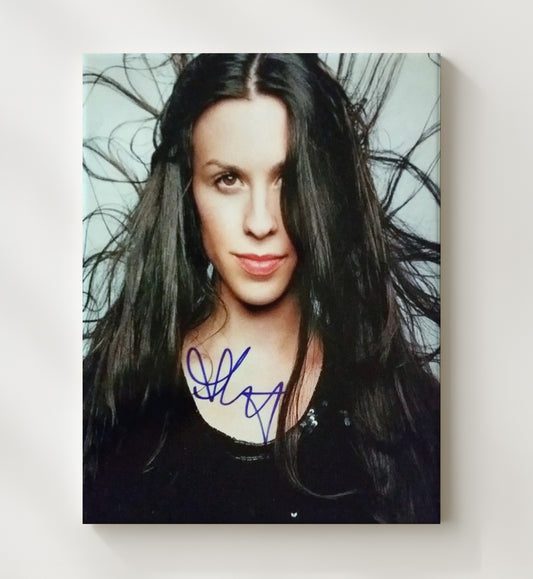 Alanis Morissette - Jagged Little Pill Legacy Studio Photo 16x20 Gallery Frame vintage music wall art