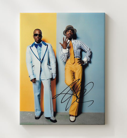 Andre 3000 - OutKast Fashion Photo Studio Pose 16x20 Gallery Frame vintage music wall art