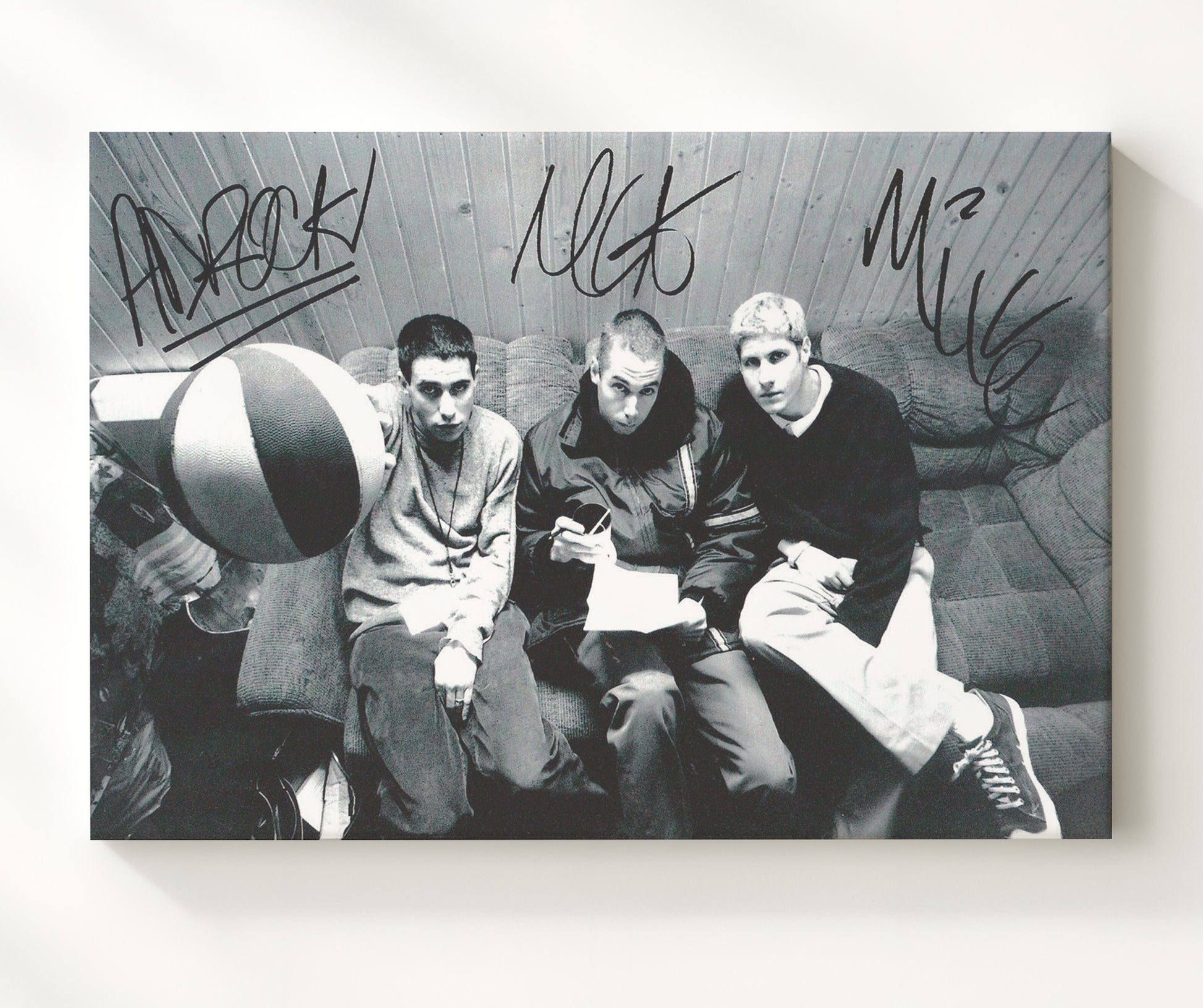 Beastie Boys - Hip-Hop Rebels - Vintage Music Wall Art - 20x24 Canvas music decor
