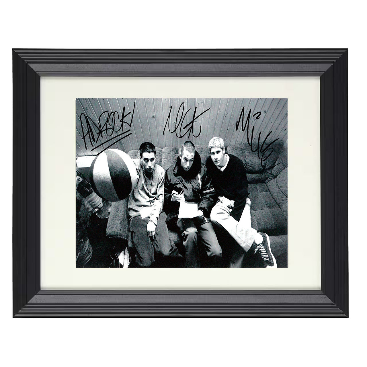 Beastie Boys – Hip-Hop Rebels – 8x10 black beveled framed music wall art