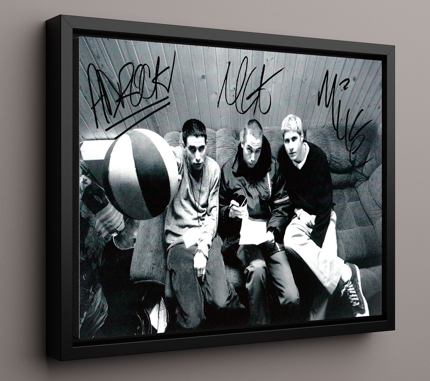 Beastie Boys - Hip-Hop Rebels - Vintage Music Wall Art - 16x20 Framed Canvas music decor