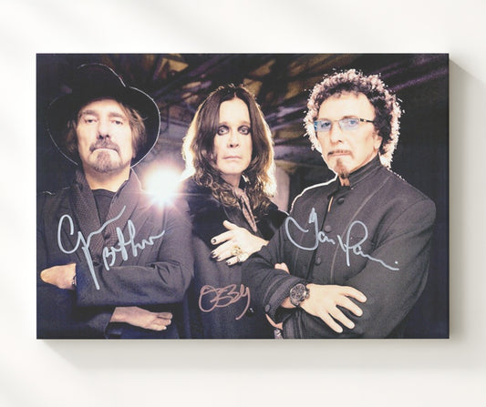 Black Sabbath - Ozzy Osbourne Dark Stage Presence 16x20 Gallery Frame vintage music wall art