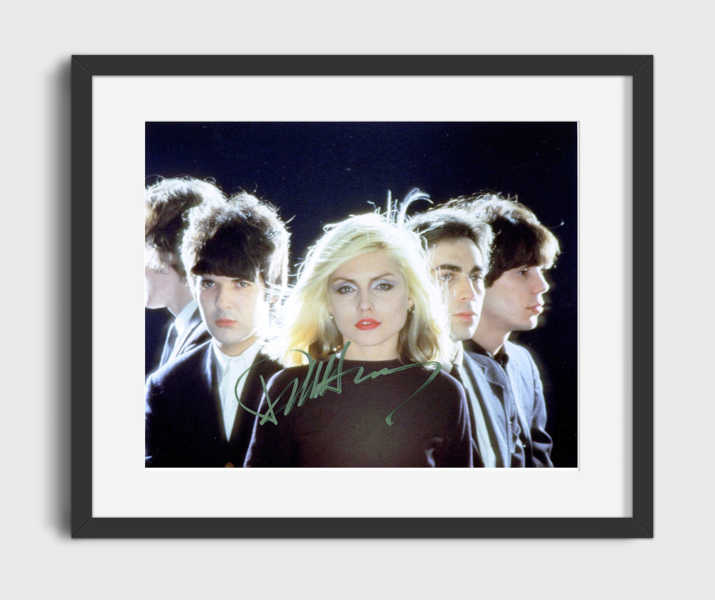 Blondie - Debbie Harry Punk Pop Icon - Vintage Music Wall Art - 16x20 Gallery Frame music decor