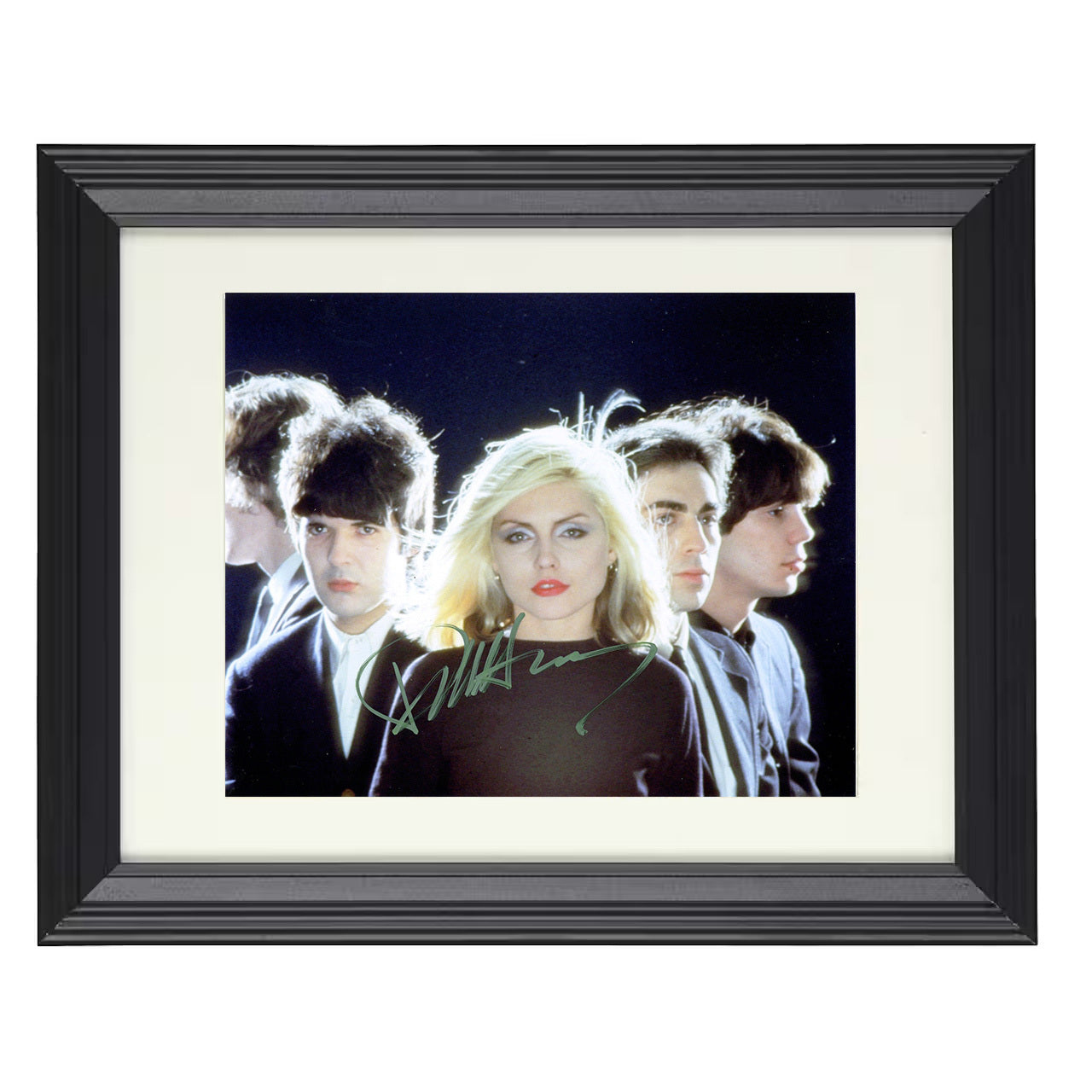 Blondie – Debbie Harry Punk Pop Icon – 8x10 black beveled framed music wall art