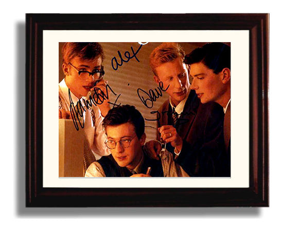 Blur - Damon Albarn Backstage Moment - Vintage Music Wall Art - 8x10 Beveled Frame music decor