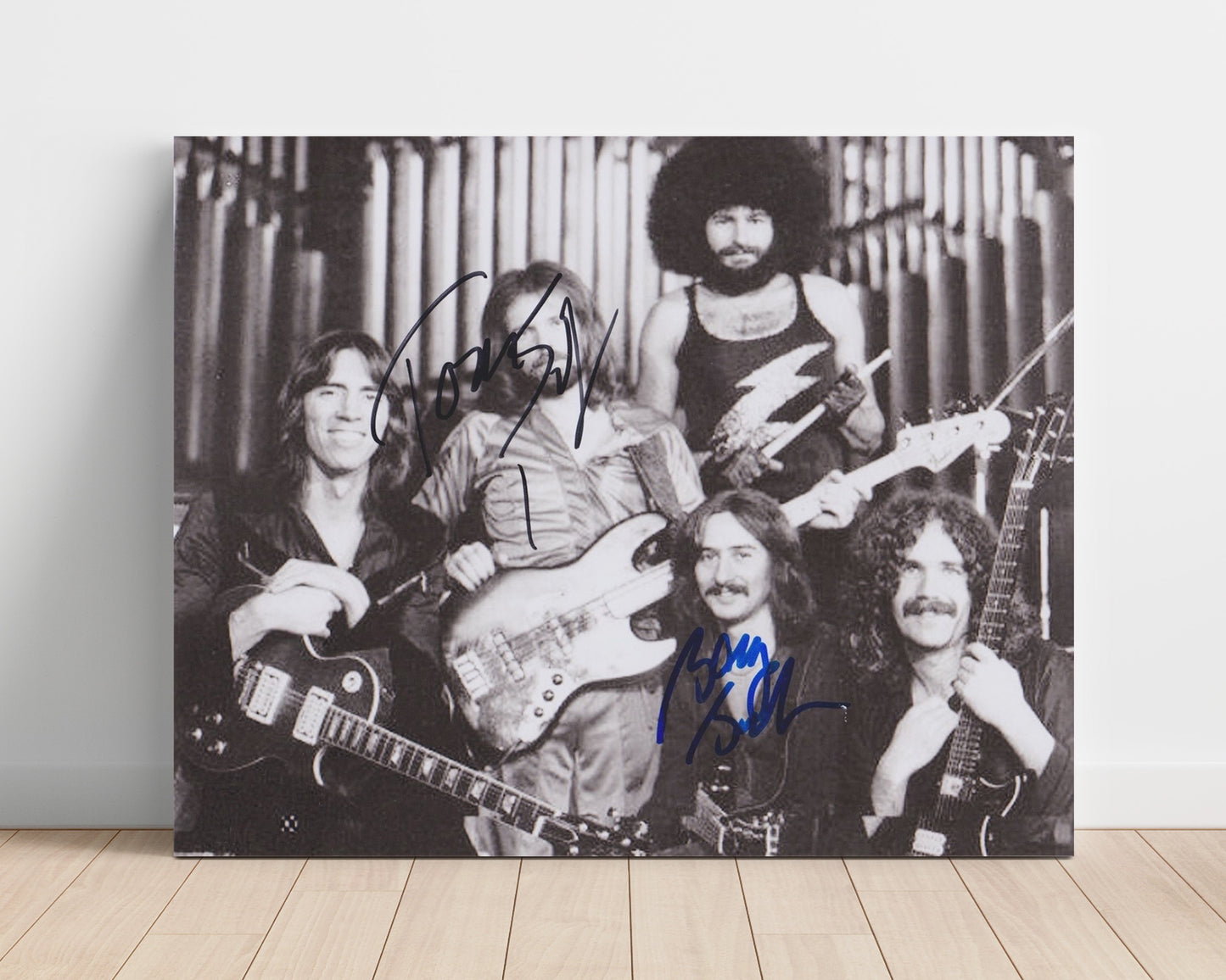 Boston - Classic Rock Lineup - Vintage Music Wall Art - 16x20 Unframed Print music decor