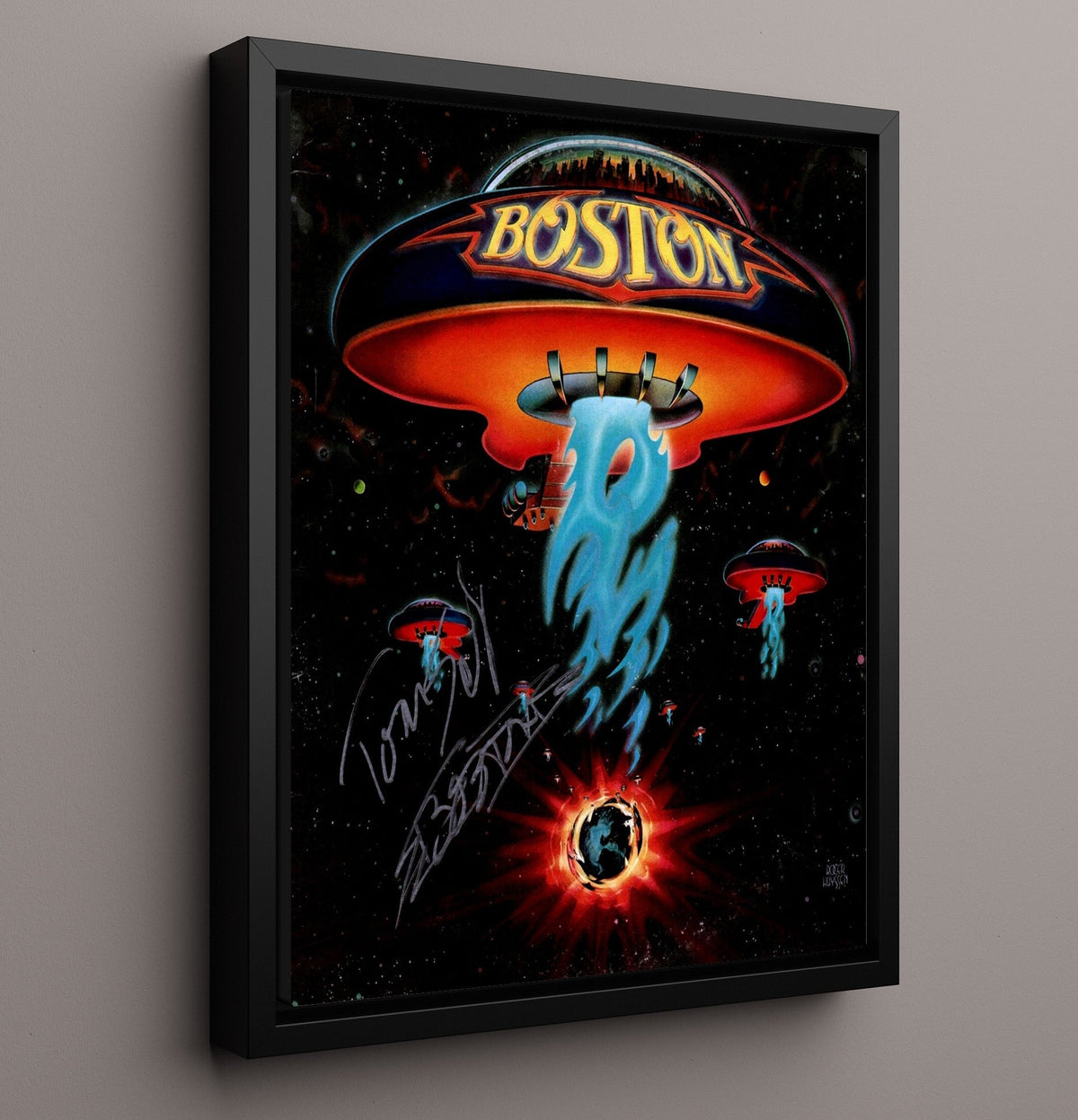 Boston - Spaceships and Power Chords 8x10 Unframed Print vintage music wall art