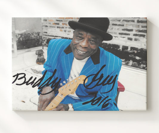 Buddy Guy - Chicago Blues Guitar 16x20 Gallery Frame vintage music wall art