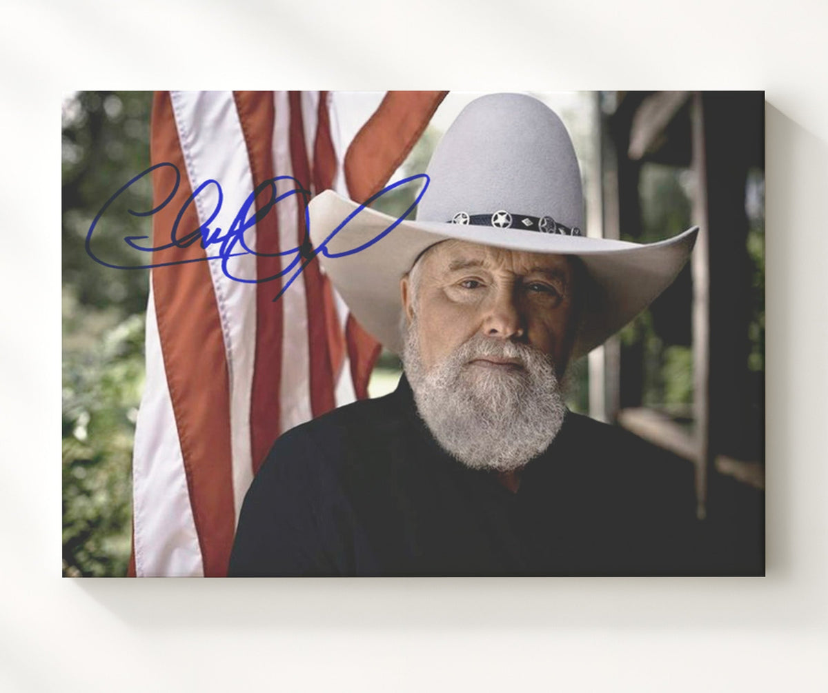 Charlie Daniels - Southern Fiddle Spirit 16x20 Gallery Frame vintage music wall art