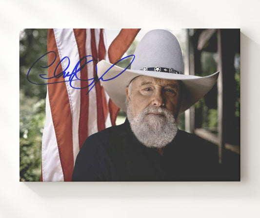 Charlie Daniels - Southern Fiddle Spirit 16x20 Gallery Frame vintage music wall art