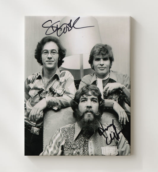 Creedence Clearwater Revival - Rhythm Section Relaxed 16x20 Gallery Frame vintage music wall art
