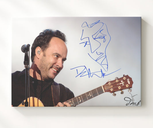 Dave Matthews - Crash Into Me Acoustic 16x20 Gallery Frame vintage music wall art