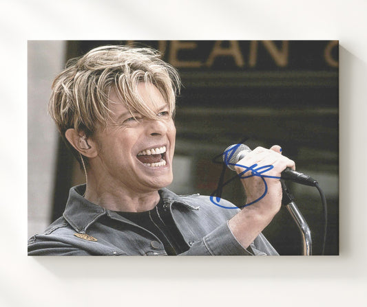 David Bowie - Starman Stage Presence 16x20 Gallery Frame vintage music wall art